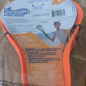 SwimWays Hydro Lacrosse Set in Orange